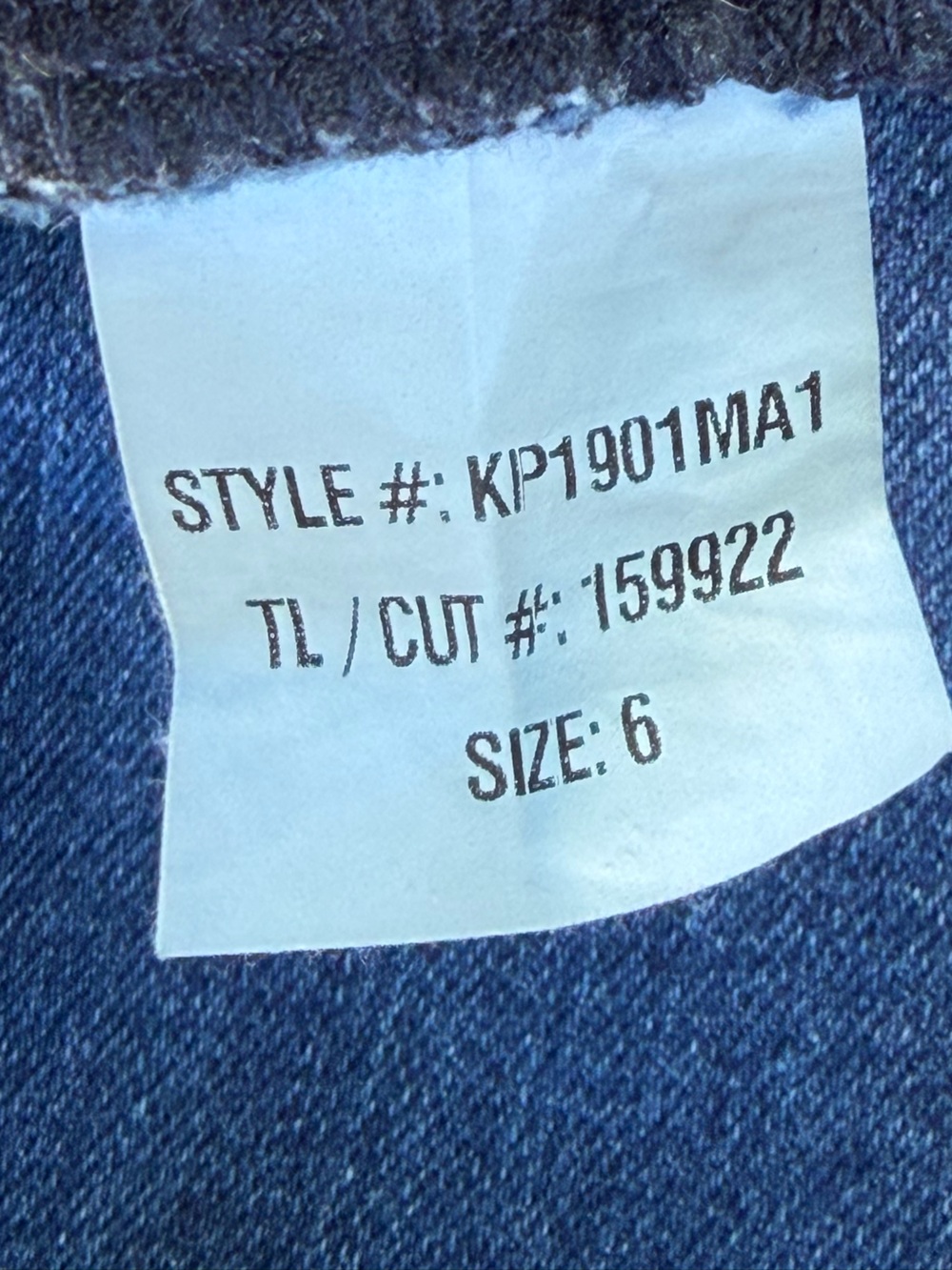 Kut From The Kloth Margo Wide Leg Jeans High Rise Dark Wash Size 6 - Picture 9 of 9